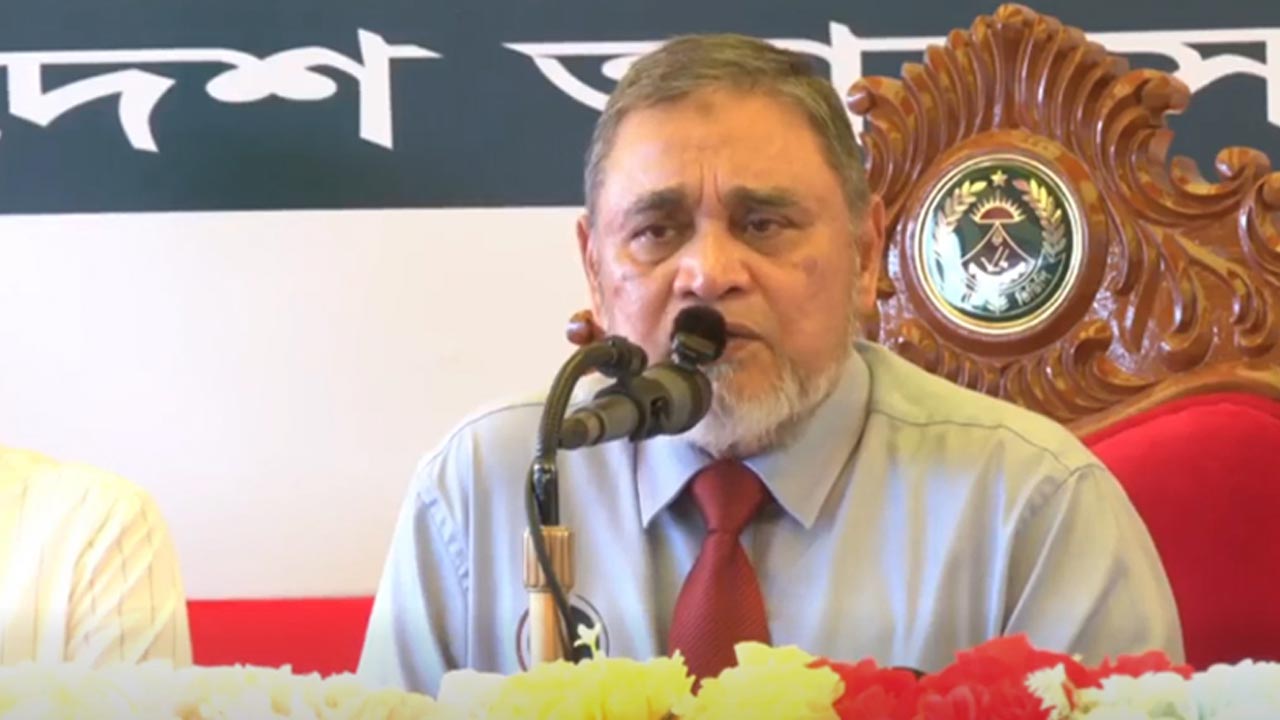 সংকটময় মুহূর্তে আছে দেশ:(সিইসি) এ এম এম নাসির উদ্দিন ।